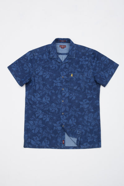 MCS DENIM SHIRT MET PRINT