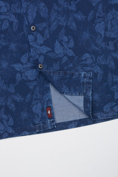 MCS DENIM SHIRT MET PRINT