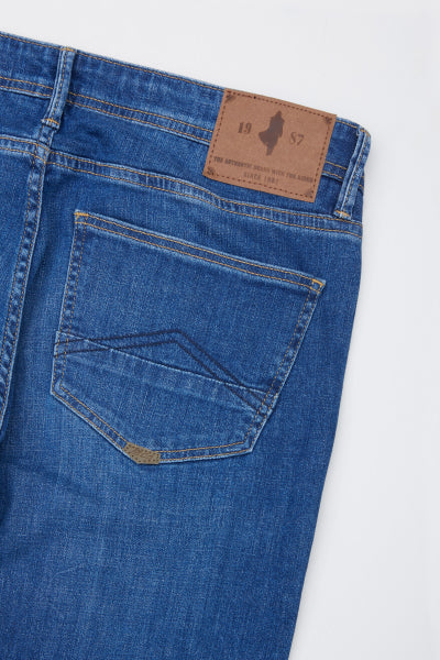 MCS JEANS STONE GEWASSEN  RECHT MODEL