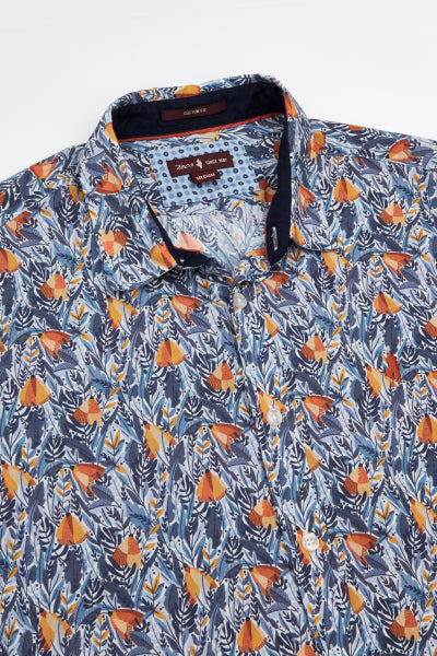 MCS Shirt met lange mouwen van katoen