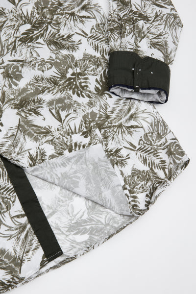 MCS Gebladerte shirt met lange mouwen en zak