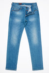 MCS Stone wash jeans Regular Taps toelopende pasvorm