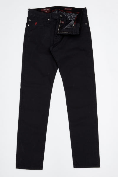 MCS 5-pocket stretch piqué broek