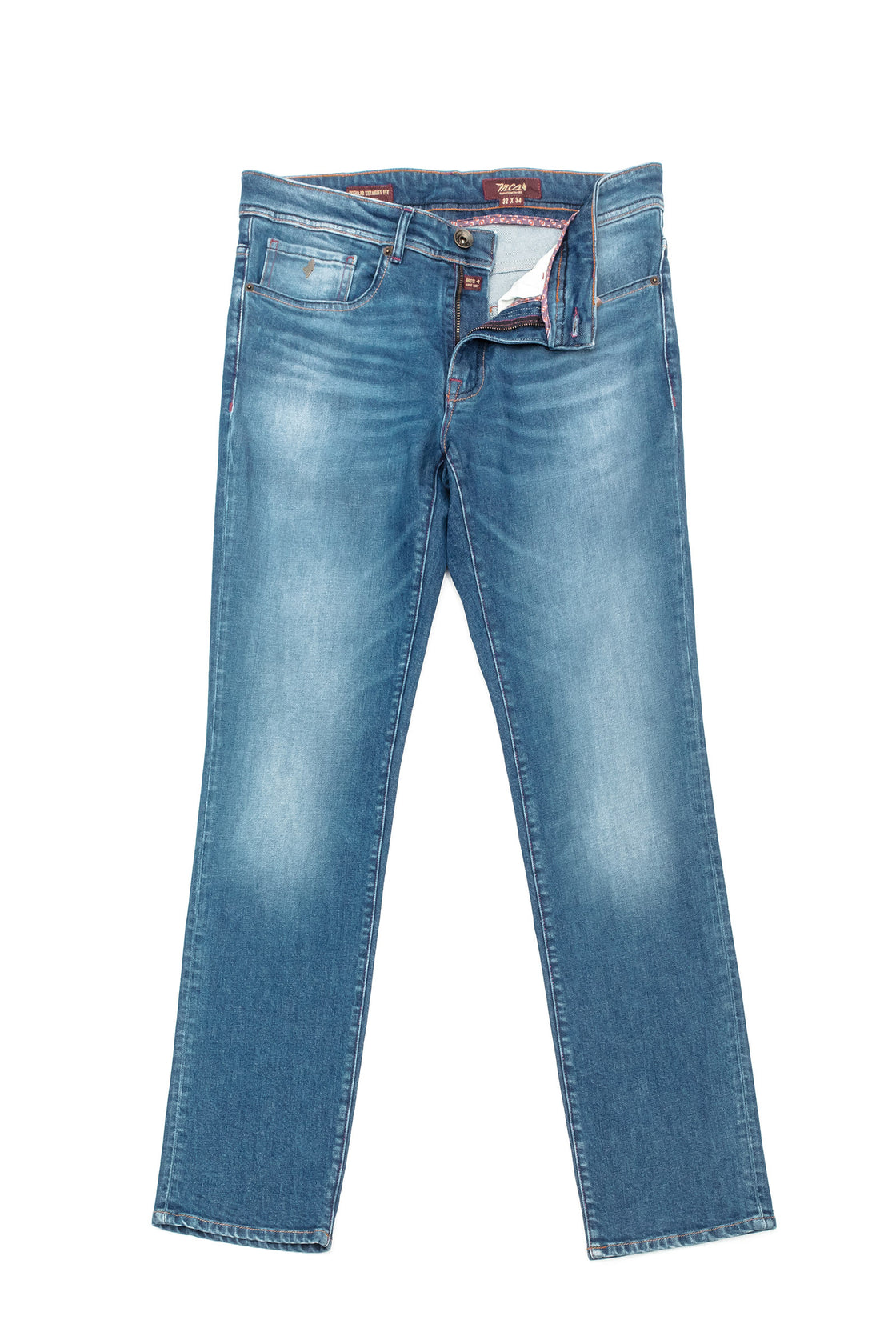 MCS JEANS STONE GEWASSEN TAPRED