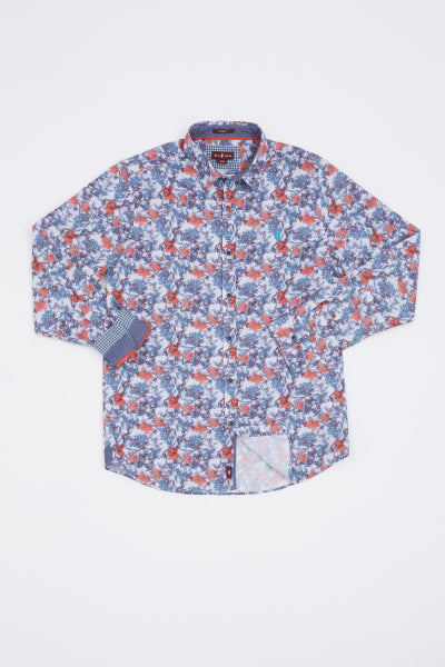 MCS Shirt met bloemenprint