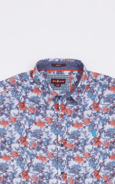 MCS Shirt met bloemenprint