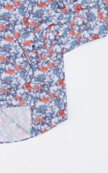 MCS Shirt met bloemenprint