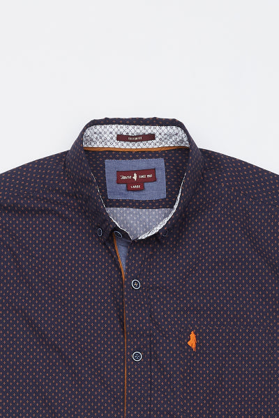 MCS Shirt met microdesign bedrukt