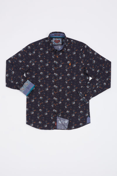 MCS Shirt met rozenprint