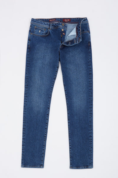 MCS Jeans recht model 301 jeans met knopen