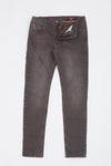 MCS Jeans Bruin regular taps toelopend 201 jeans