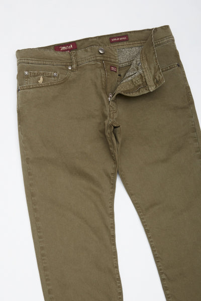 MCS Pantalon 5 poches taps toelopend