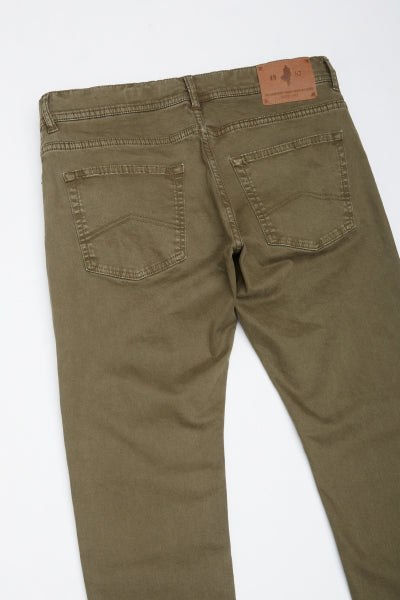 MCS Pantalon 5 poches taps toelopend