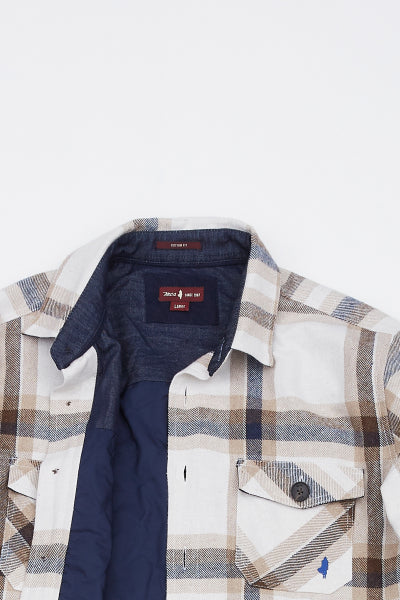 MCS Geruit gewatteerd overshirt