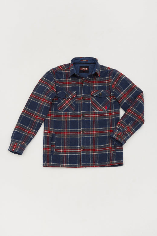 MCS Geruit gewatteerd overshirt