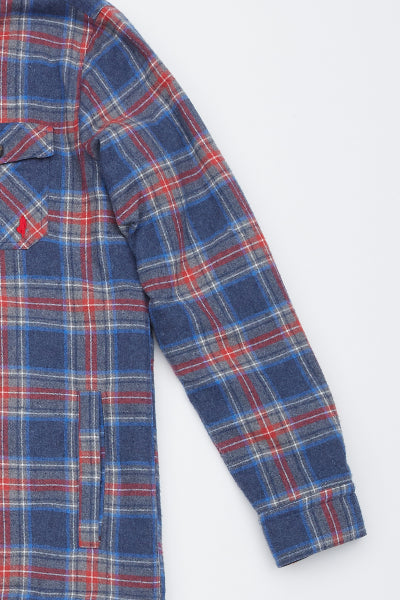 MCS Geruit gewatteerd overshirt