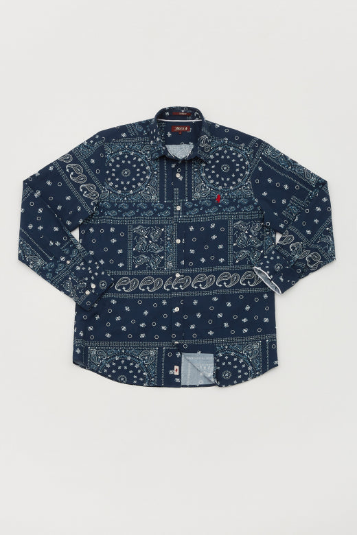 MCS Shirt met bandana patroon