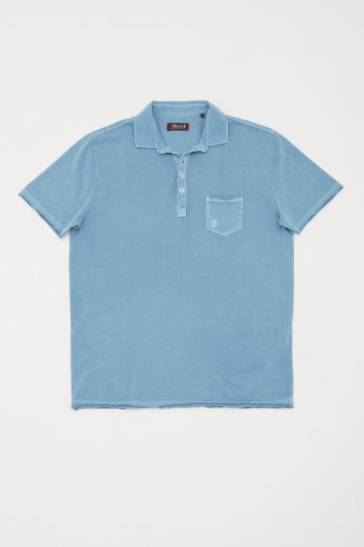 MCS Jersey poloshirt met korte mouwen