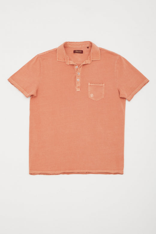 MCS Jersey poloshirt met korte mouwen