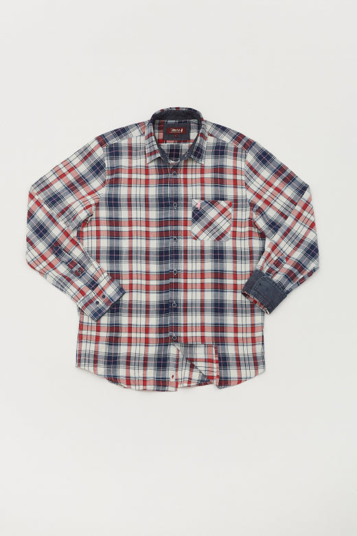 MCS Shirt met Schotse ruit