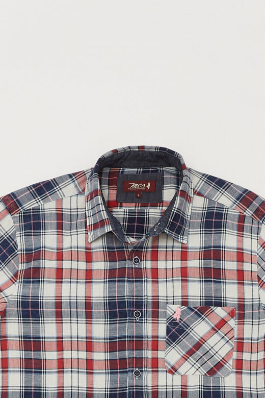 MCS Shirt met Schotse ruit