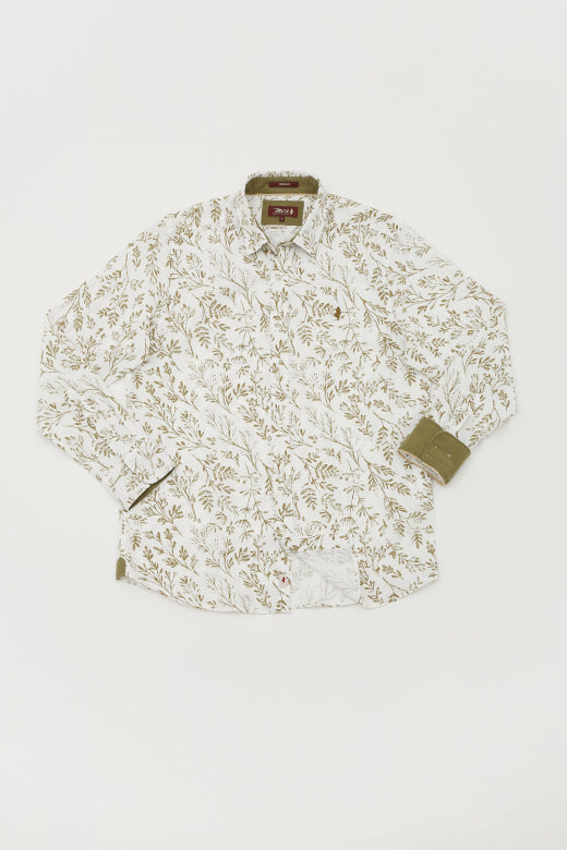 MCS Shirt met klimop plant motief