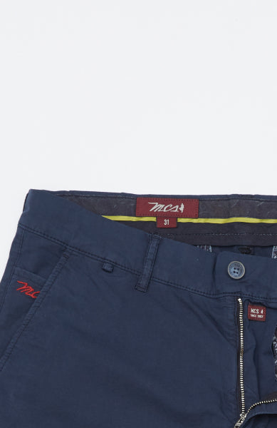 MCS Bermuda chino en popeline stretch