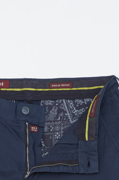 MCS Bermuda chino en popeline stretch