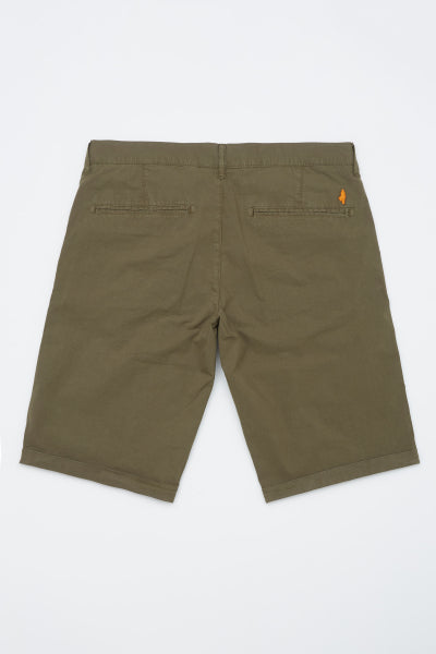 MCS Bermuda chino en popeline stretch