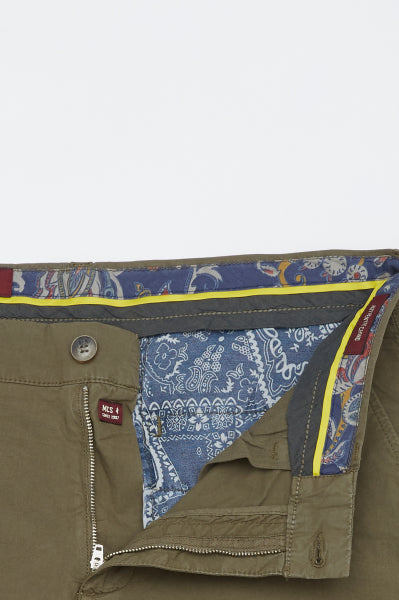 MCS Bermuda chino en popeline stretch